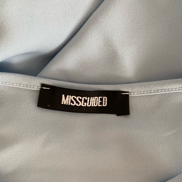 Missguided Bodycon Mini Dress in Blue - Picture 7 of 10